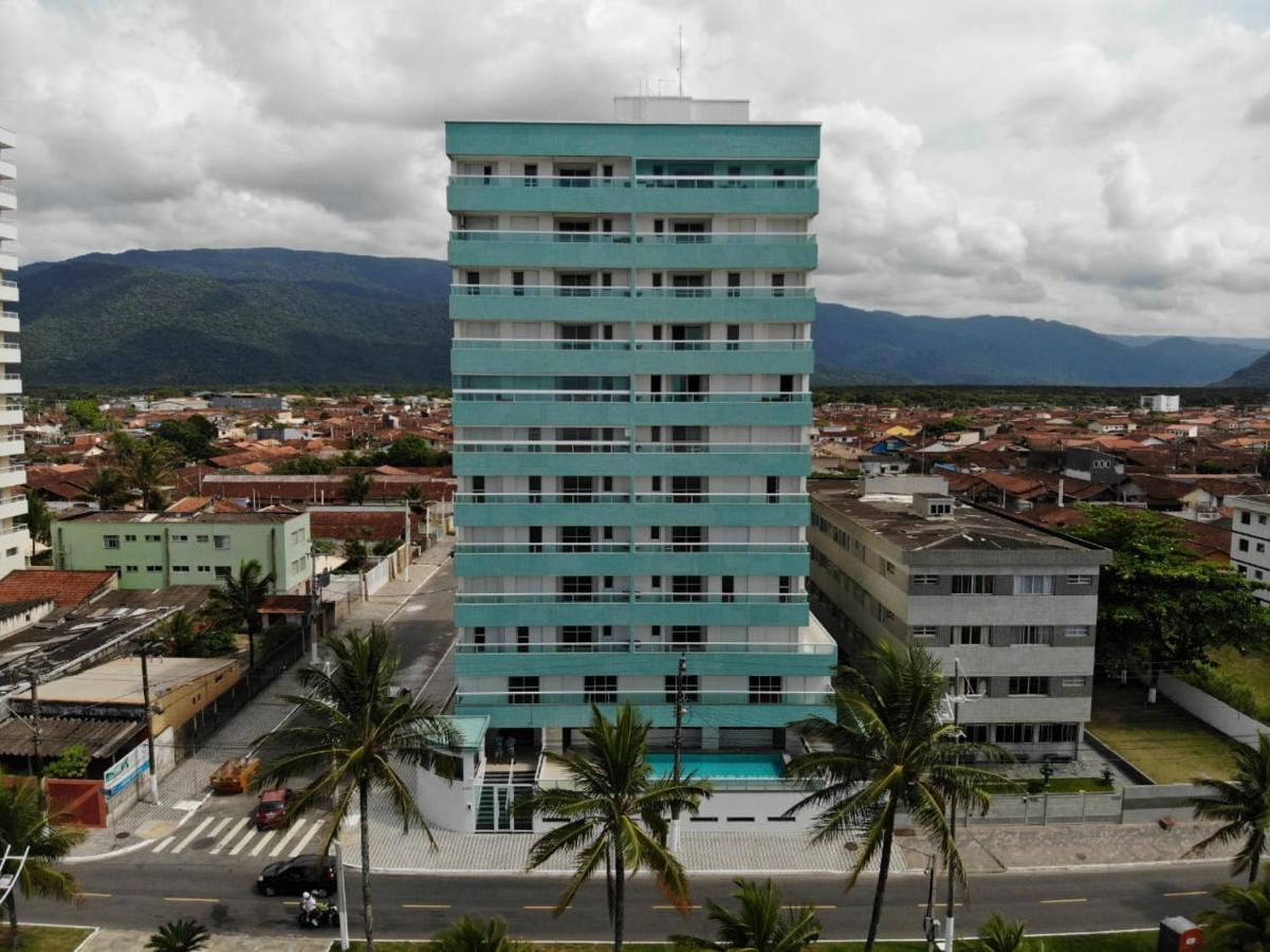 Apto Pe Na Areia Ar Condicionado Internet Estacionamento Portaria 24H Apartman Praia Grande  Kültér fotó